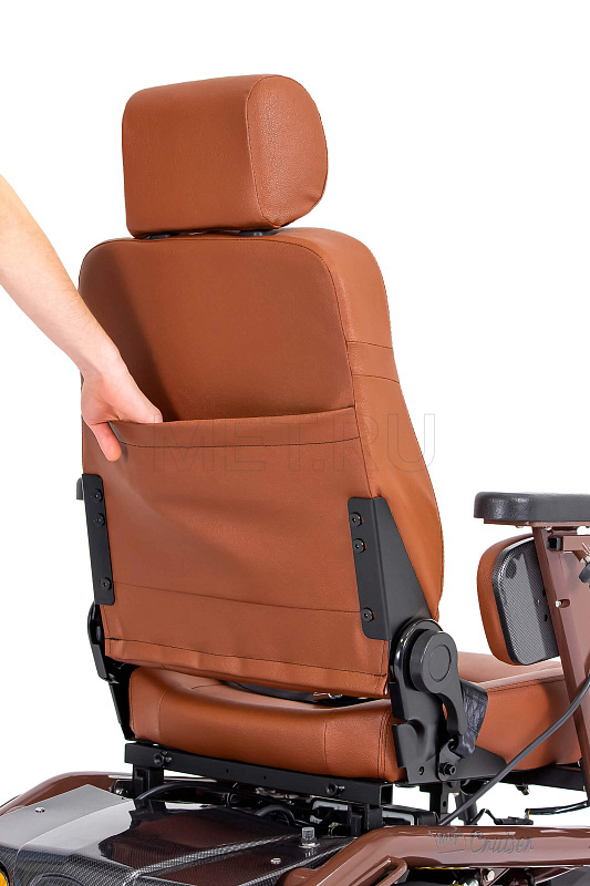 MET CRUISER 21 Кресло-коляска электрическая с сиденьем автомобильного типа коричневого цвета от производителя