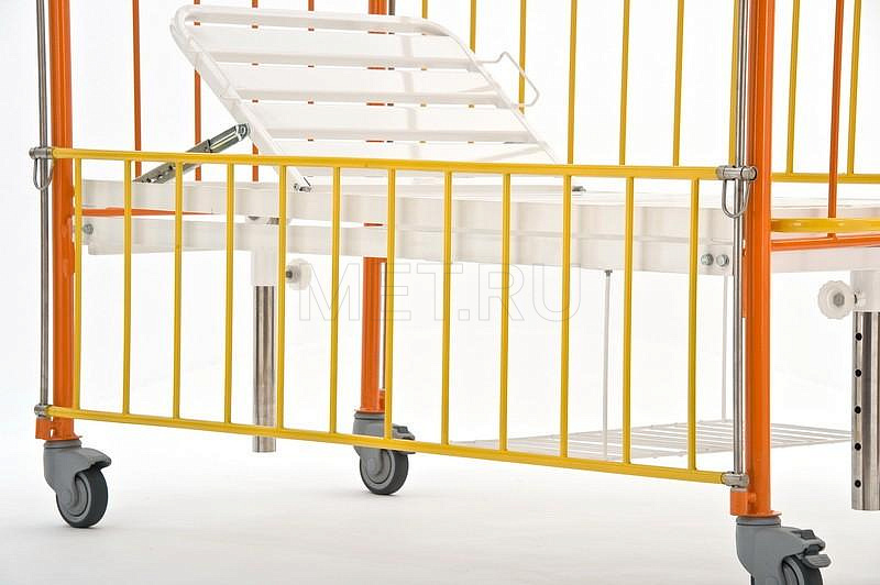 КМФД-7310 Оранж Кровать 2-х секционная детская с регулировкой высоты и наклона ложа от производителя