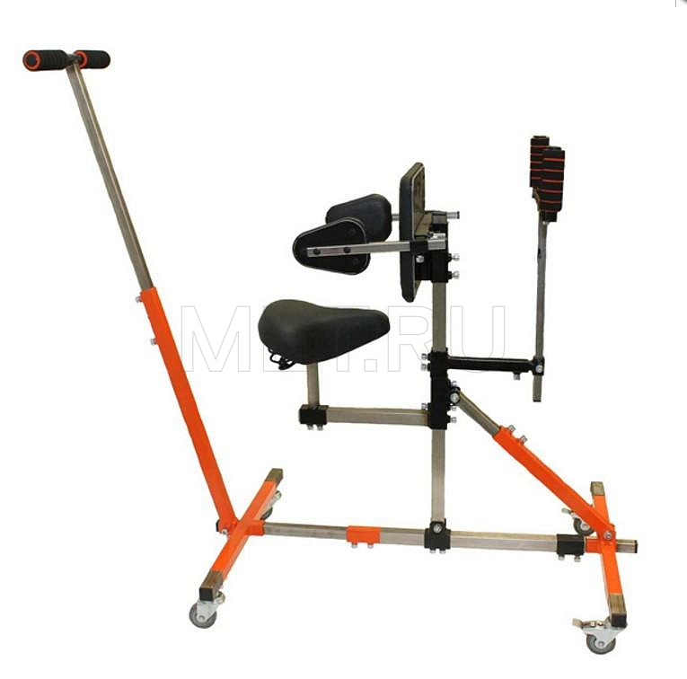 Ангел Соло Ходунки с седлом и лыжами, мультипозиционные MET