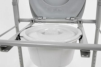 Кресло-туалет для полных, разборный