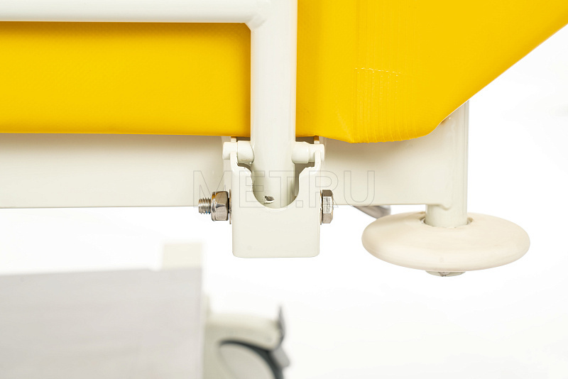 МЕТ ТВ-280  Тележка медицинская для перевозки больных с подъемными бортиками МЕТ ТВ-280  МЕТ