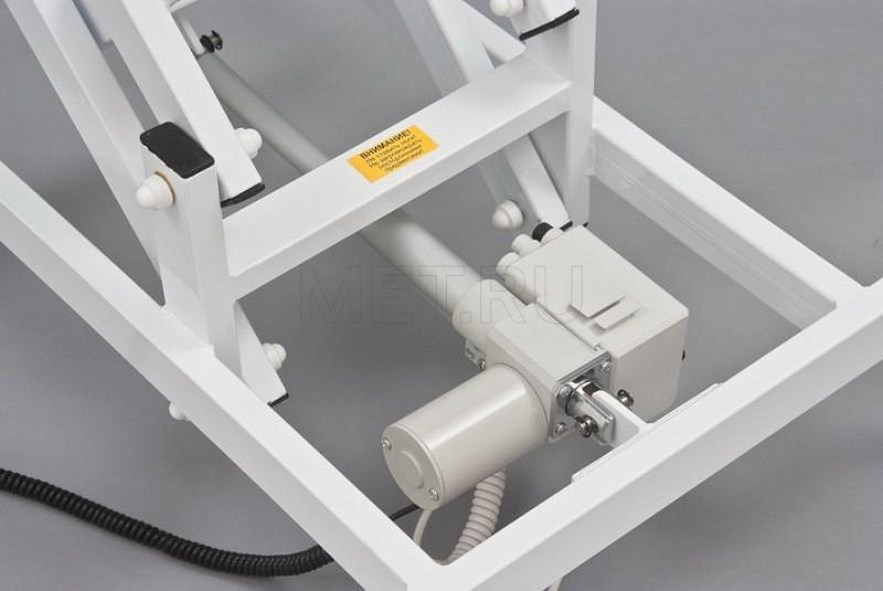 02Э Гинекологическое кресло  с регулировкой высоты бежевое, на электроприводе MET