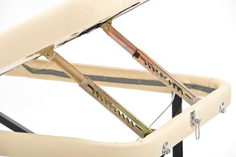 Wendermann Alum 03 Массажный стол 3-секционный,  с подъемным подголовником, кремовый от производителя