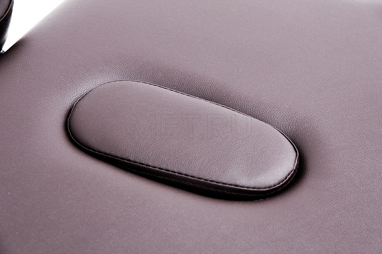 JF-AY01 Массажный стол переносной трёхсекционный на деревянном каркасе, коричневый