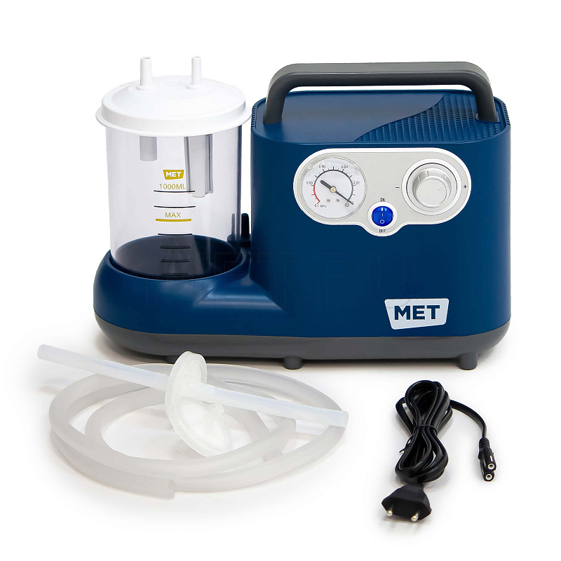 MET OX-210 Портативный хирургический аспиратор (отсасыватель)