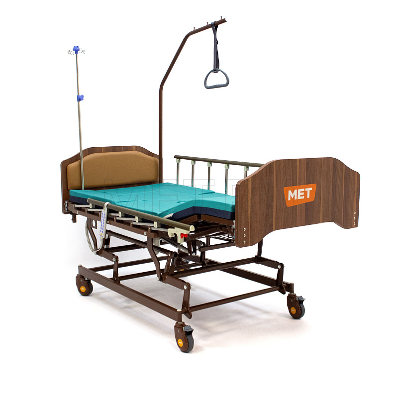 МЕТ REALTA Кровать-кресло с "ушками" - для сна в положении сидя,   с регулировкой высоты, с переворотом и туалетом МЕТ