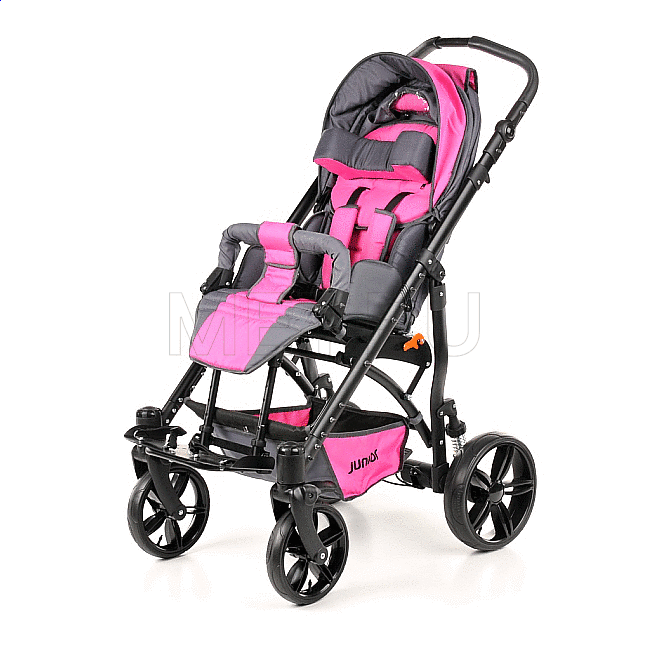 Vitea Care Meyra JUNIOR Детская коляска-книжка для больных ДЦП с регулировкой наклона спинки, литые колёса МЕТ