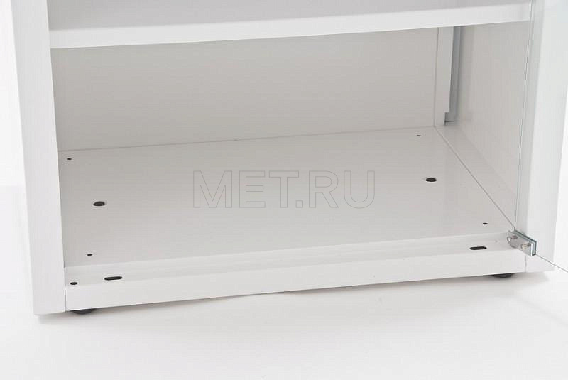 МЕТ ВАЛЕНТИЯ 1СС Шкаф-витрина медицинский, с антибактериальной окраской, разборный