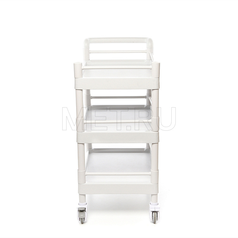 МЕТ SP-150 Стол манипуляционный пластиковый с трёхсторонними боковыми ограждениями МЕТ