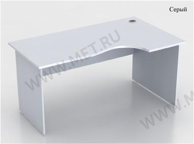 МЕТ Лугано СМ6.17П Криволинейный стол (правый) от производителя