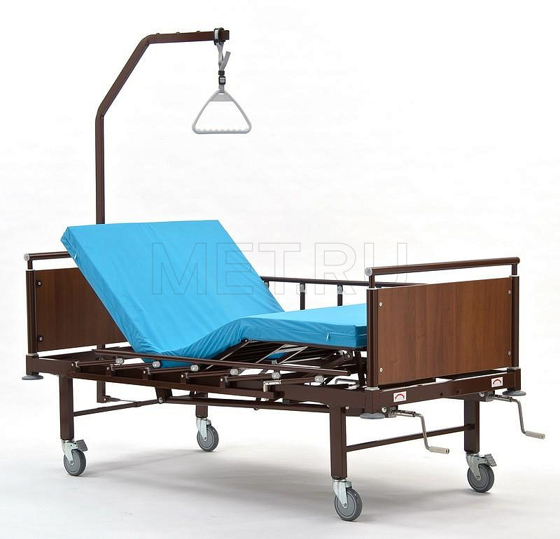 КМФ 943 WOOD Кровать медицинская функциональная четырехсекционная (пр-во Россия) от производителя