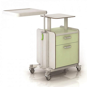Тумбочка медицинская с поворотной столешницей