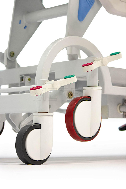 МЕТ ТВ-140 Тележка-каталка для перевозки больных с гидравлической системой регулировки высоты