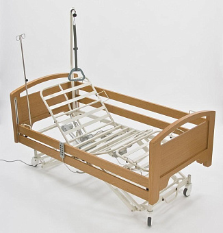 Низкая функциональная кровать с быстрыми электроприводами