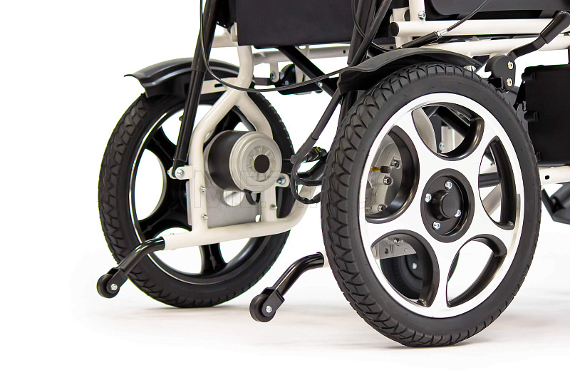 MET COMFORT 85 Электрическая, складная кресло коляска раскладываемая в горизонталь, с self-откидной спинкой от производителя