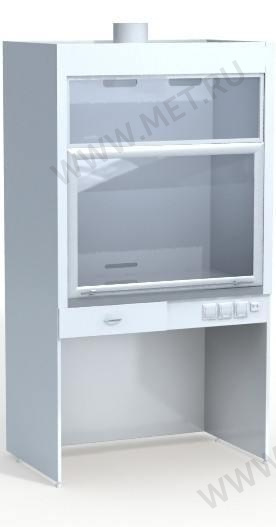 ШВ-02 МСК «Эконом» Вытяжной шкаф без тумб, столешница керамогранит, потолочная вытяжка (120*75*220) от производителя