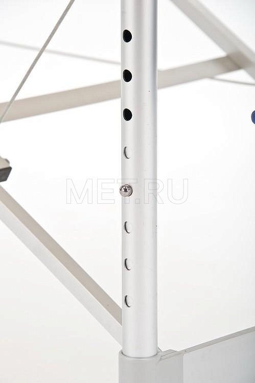 JF AL01А Стол массажный переносной алюм. син-крем/мк MET