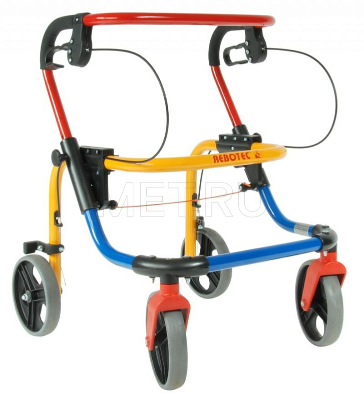 Rebotec (Германия) Fox Детские ходунки-роллатор с алюминиевой складной рамой Rebotec Fox 186.00.20 от производителя