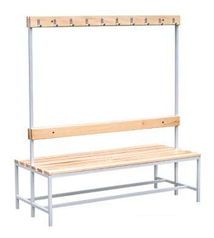 Скамья для спортивных раздевалок двухсторонняя