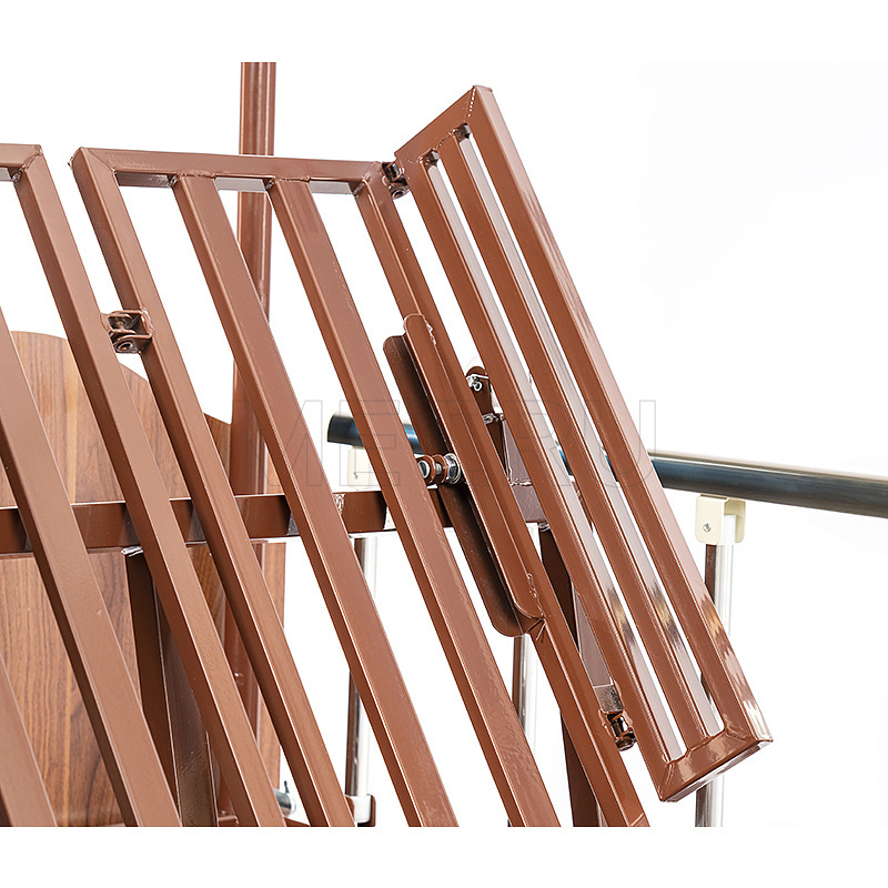 МЕТ REMEKS Медицинская кровать для ухода за лежачими больными с  переворотом, туалетом и матрасом