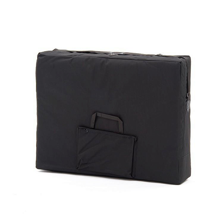 Wendermann WOOD-02 Массажный стол переносной трёхсекционный на деревянном каркасе, бежевый с коричневой волной