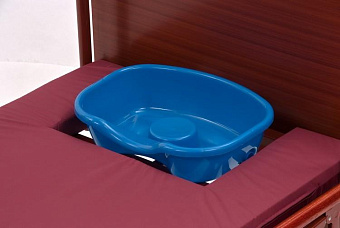 Домашняя медицинская механическая кровать с туалетным устройством