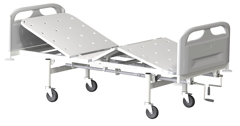 МЕТ 3-01 Кровать четырехсекционная винтовая на колесах от производителя