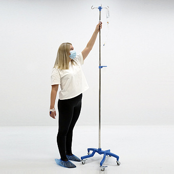 ШТАБЕЛИРУЕМАЯ инфузионная стойка-штатив с каплесборником