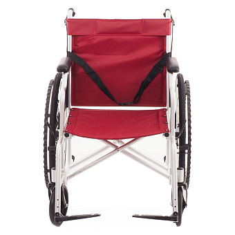 Легкое 12кг кресло-коляска с тормозами для сопровождающего и алюминиевой рамой