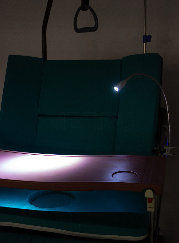 МЕТ РЕАЛТА (REALTA) Кровать-кресло с "ушками" - для сна в положении сидя, с регулировкой высоты, с переворотом и туалетом (без матраса)