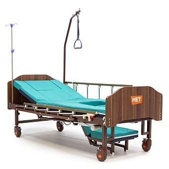 Кровать функциональная медицинская с электроприводом, с положением кардиокресло, с туалетом