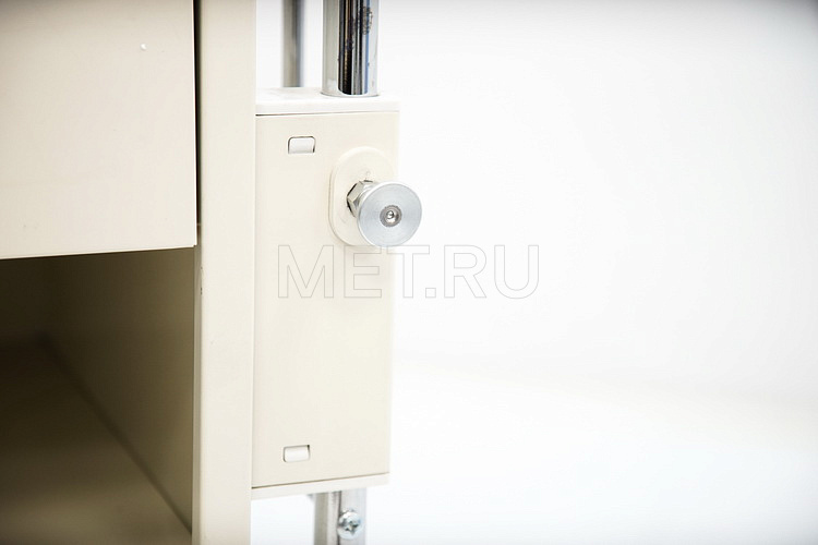 KL1-В Тумба металлическая с топом и откидной столешницей из ламината от производителя