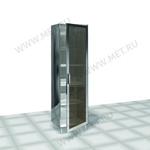 МЕT-S19 (46*46*185) Шкаф закрытый со стеклянной дверью от производителя