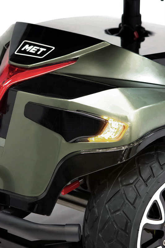 МЕТ EXPLORER GT Электрический скутер для инвалидов и пожилых людей c крышей MET