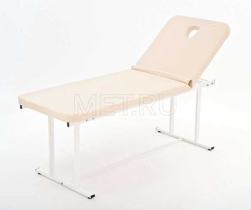 MМ №4 Бежевая Массажная кушетка MET