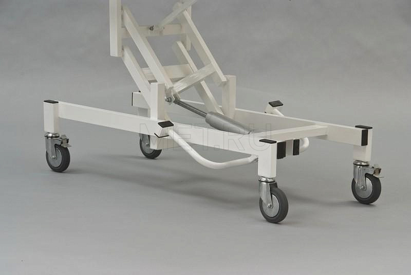 ТПБВ-03 Тележка для перевозки больных с гидравлическим приводом, матрас съемный от производителя