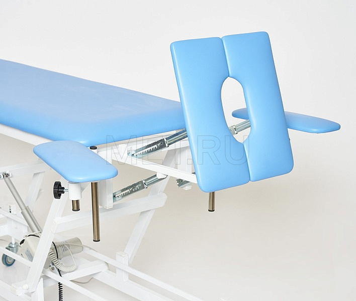 КСМ-04г Стол-кушетка массажная, цвет голубой 5154 МЕТ