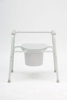 Кресло-туалет с алюминиевой рамой