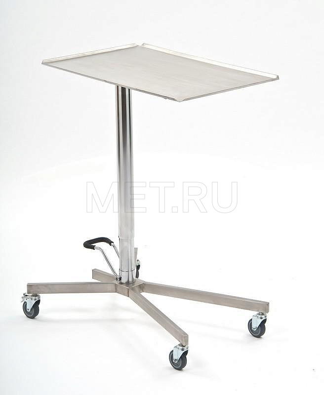 АТ-B21 (гусь) Манипуляционный стол из нержавеющей стали с гидроприводом (размер 515х800мм) от производителя