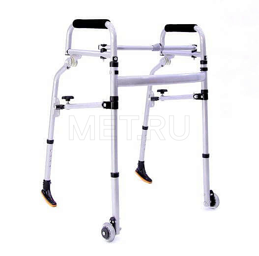 Rolla-Foota Ходунки с колёсами на передних ножках и подтягивающимися на газлифтах задними опорами