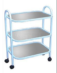  Столик процедурный RM  c 3 полками из нержавеющей стали
