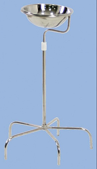 Нержавеющая подставка МСК-5305-01 в комплекте с тазом