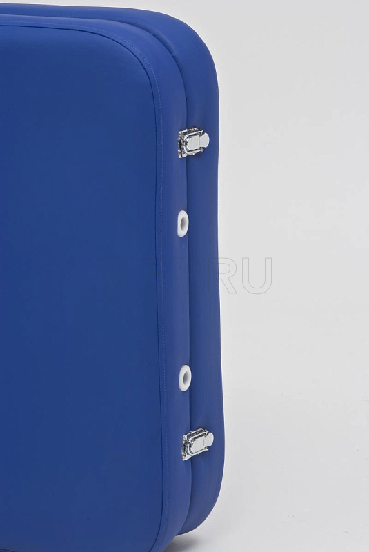 Wendermann Wood Advanta Складной массажный стол с рамой из бука, синий - серия Professional MET