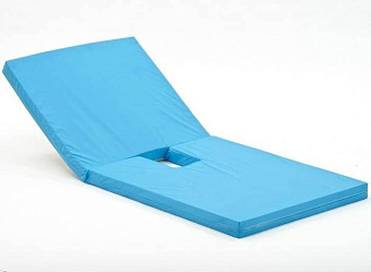 Матрас для кроватей с туалетом односекционный штробированный