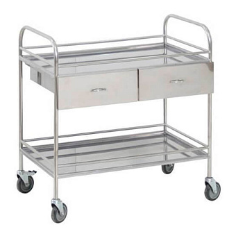 Столик манипуляционный из нерж.стали