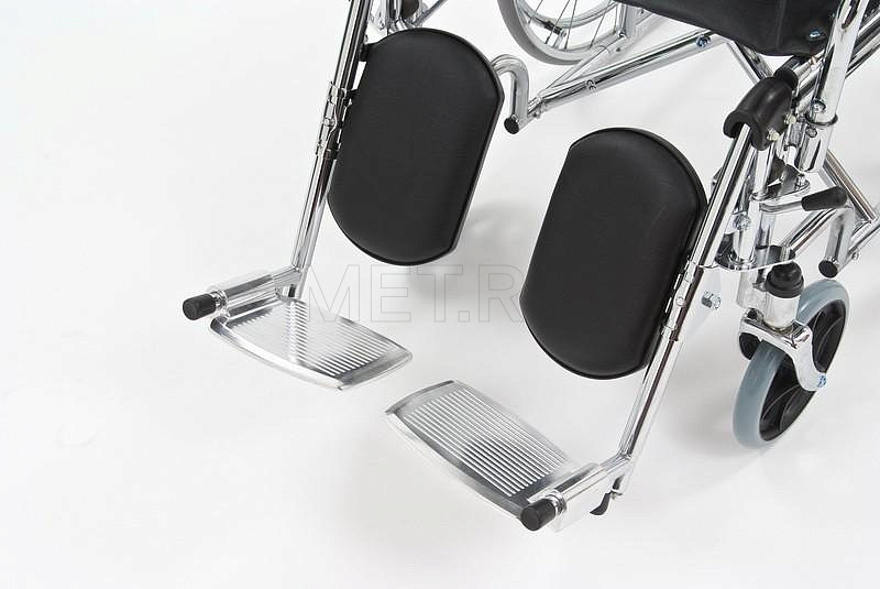 FS954GC-46, Кресло-коляска с высокой спинкой сиденье -кож.зам. от производителя