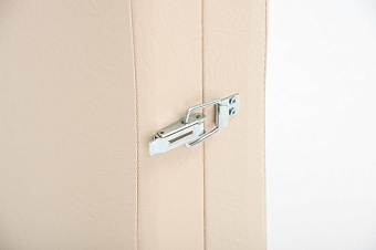 Массажный стол-чемодан бежевый с регулировкой высоты