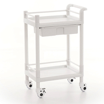 Столик манипуляционный с 1 ящиком и 2 полками
