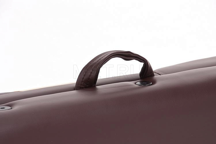 JF-AY01 Массажный складной трёхсекционный стол с рамой из бука, коричнево-бежевый от производителя