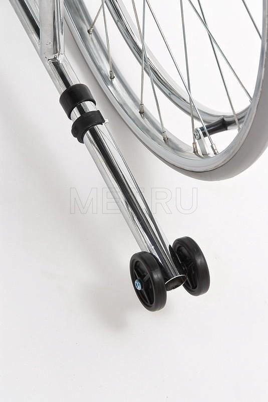 FS954GC-46, Кресло-коляска с высокой спинкой сиденье -кож.зам. MET